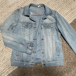 PINKBLUSH MATERNITY DENIM JACKET